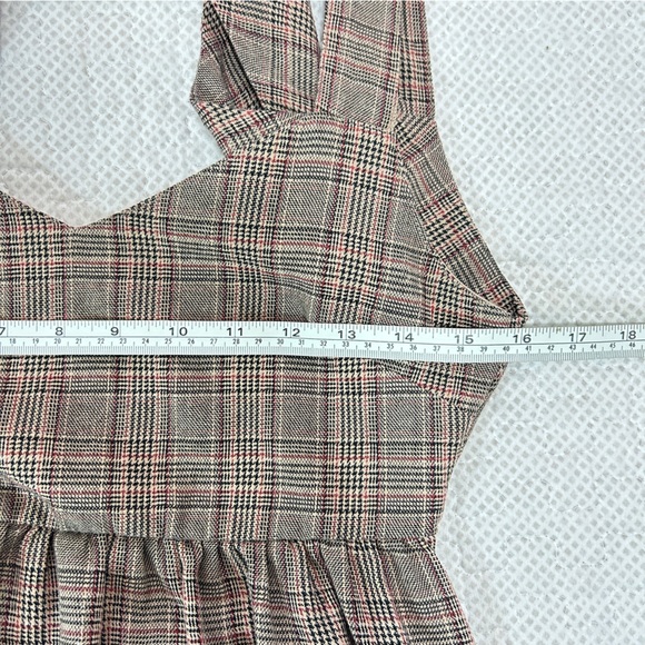 Plaid Midi Dress size Small - Picture 4 of 9